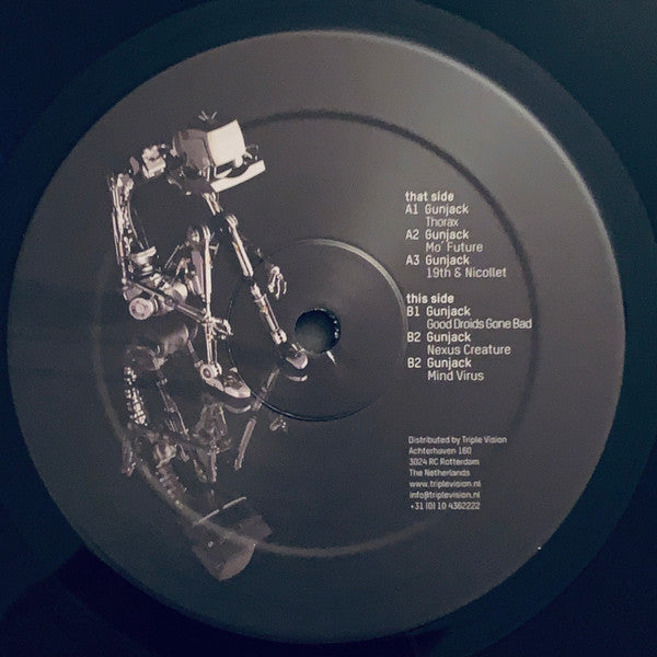 Gunjack : Mo' Future EP (12", EP)