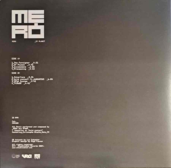 Mero (12) : Sy Planet (LP, Album)