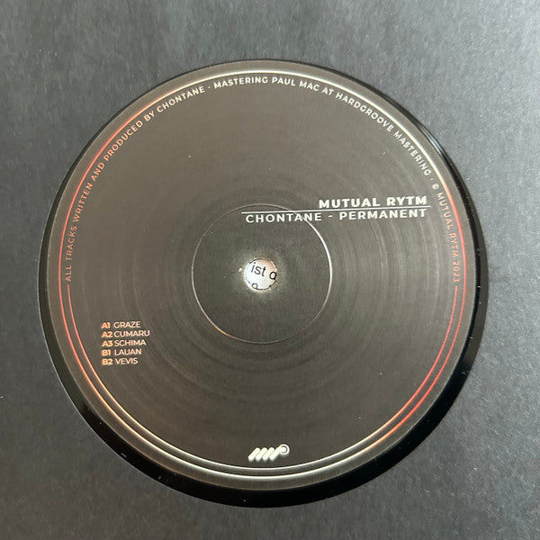 Chontane : Permanent (12", EP, RP)