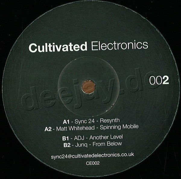 Various : Cultivated Electronics EP 002 (12", EP, RE)