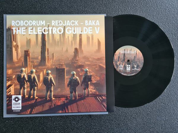 Robodrum, RedJack (303), Baka : The Electro Guilde V (12", EP, Ltd, Pos)