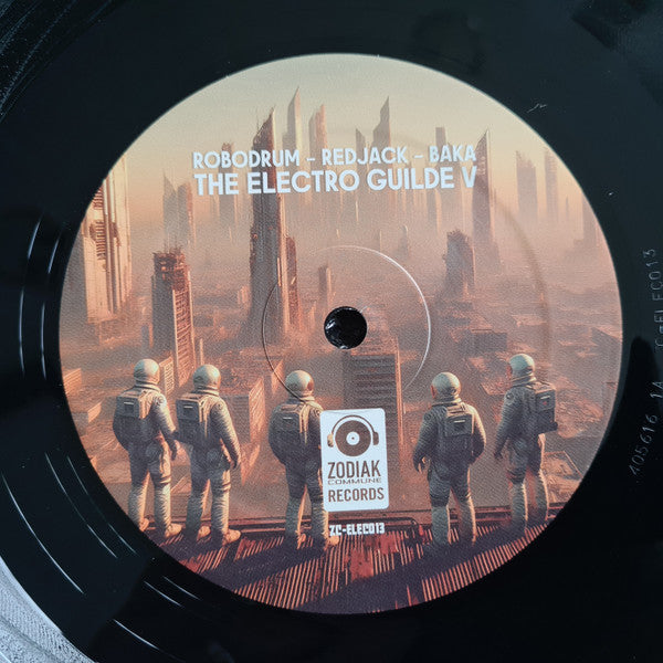 Robodrum, RedJack (303), Baka : The Electro Guilde V (12", EP, Ltd, Pos)