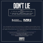 Leeroy Thornhill & Bubble Couple : Don't Lie (12")