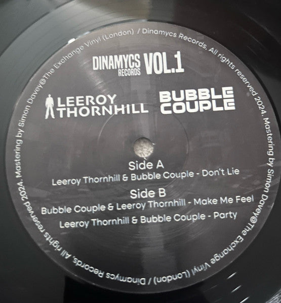 Leeroy Thornhill & Bubble Couple : Don't Lie (12")