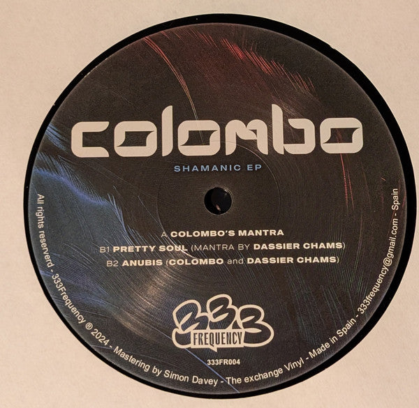 Colombo (3) : Shamanic EP (12", EP)