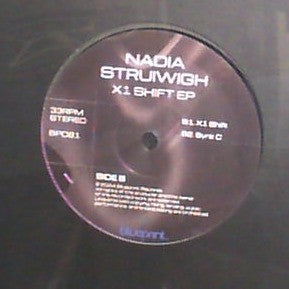 Nadia Struiwigh : X1 Shift EP (12", EP)