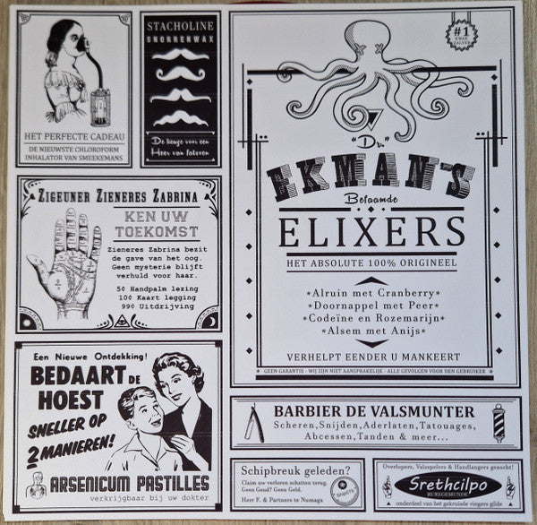 Ekman : Elixers (12", EP, Art)