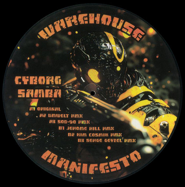 Gamadon : We Come In Peace Part I: Cyborg Samba EP (12", Ltd, Pic)