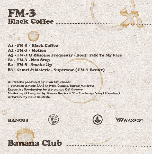 FM-3 : Black Coffee (12", Ltd, Pri)