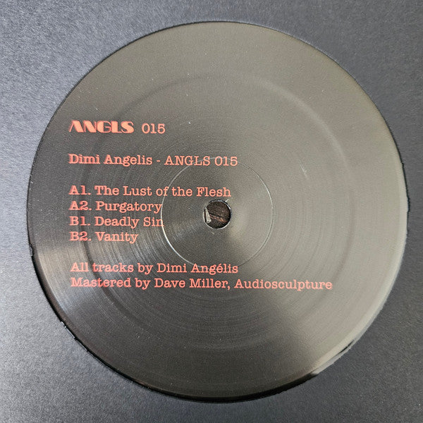 Dimi Angélis : ANGLS 015 (12", EP, 140)