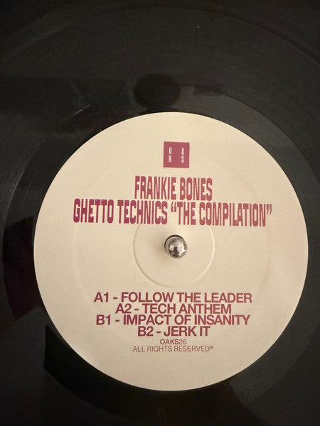 Frankie Bones : Ghetto Technics “The Compilation” Vol. 2 (12", EP)