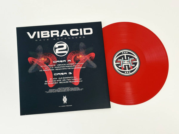 Various : Vibracid 2 · Rave Advengers (12", Red)