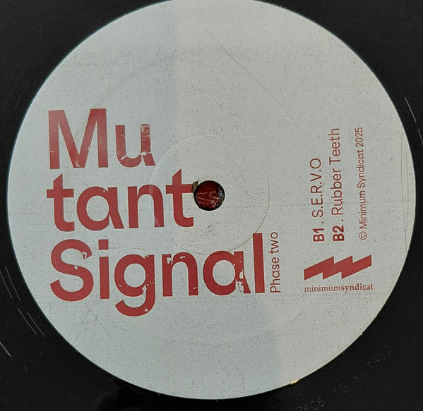 Minimum Syndicat : Mutant Signal - Phase Two (12")