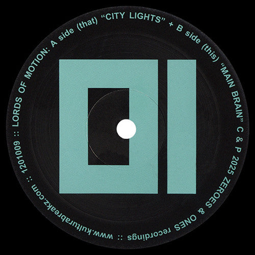 Lords Of Motion : City Lights (12")