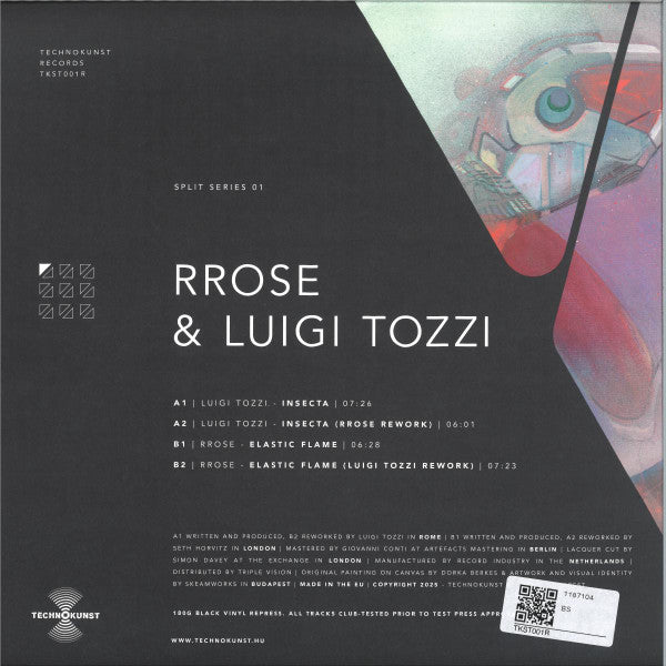 Rrose & Luigi Tozzi : Split Series 01 (12", RP, 180)