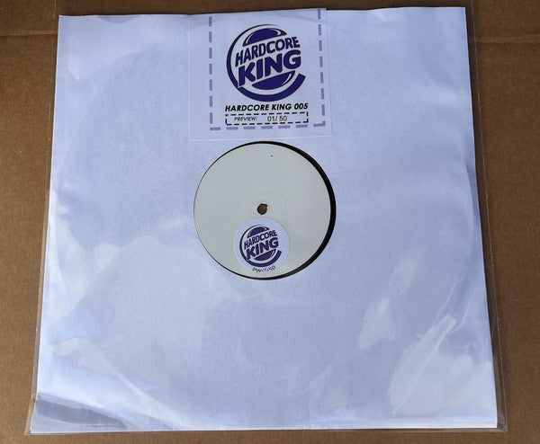 Hardcore King : Hardcore King Vol. 5 (12", S/Sided, Num, Promo, Unofficial, W/Lbl, 50 )
