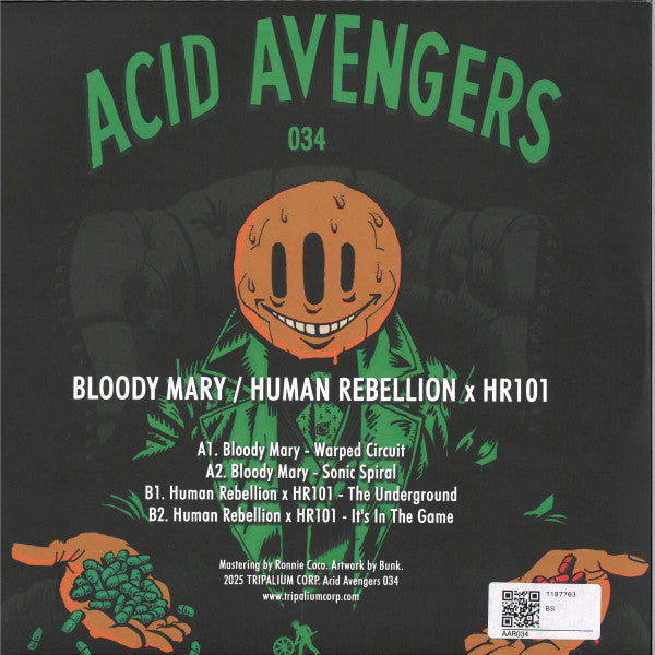 Bloody Mary (3) / Human Rebellion x HR101 : Acid Avengers 034 (12")