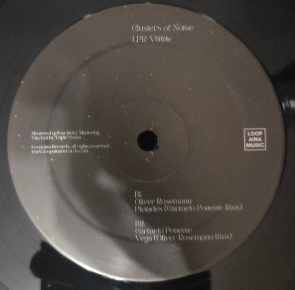 Oliver Rosemann, Carmelo Ponente : Clusters of Noise (12")