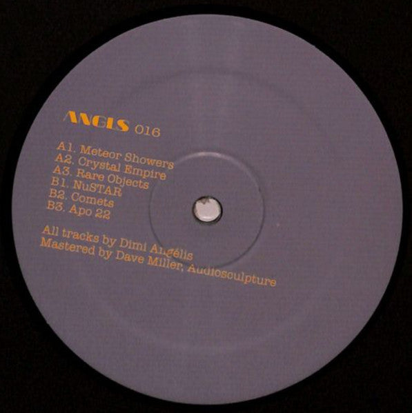 Dimi Angélis : ANGLS 016 (12")