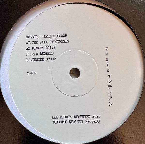Obscur (4) : Inside Scoop (12", EP)