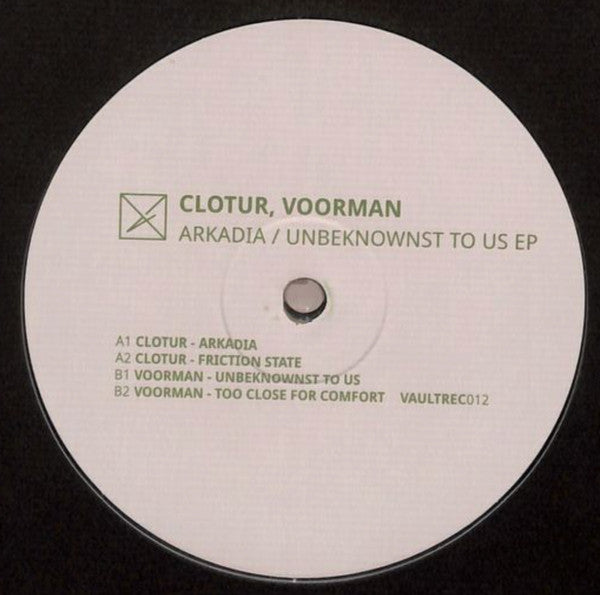 Clotur, Voorman : Arkadia / Unbeknownst To Us EP (12", EP)