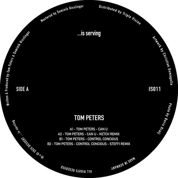 Tom Peters (7) : Can U (12", EP)