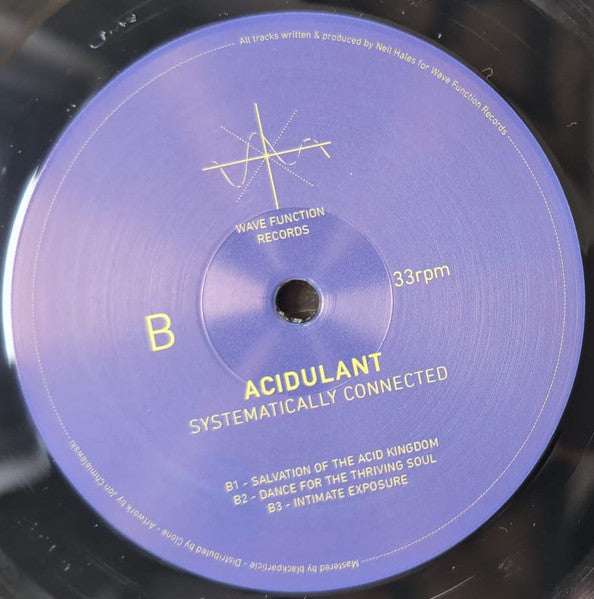 Acidulant : Systematically Connected (12", EP)