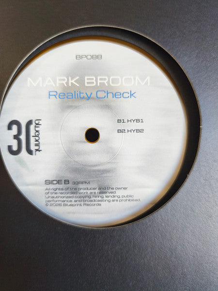 Mark Broom : Reality Check (12", Yel)