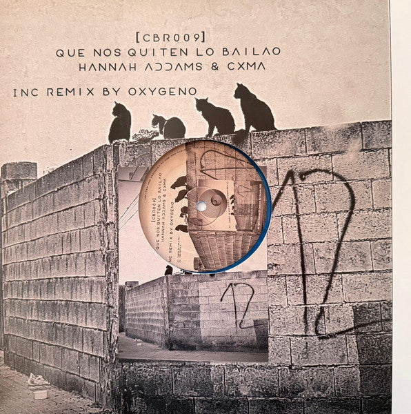 Hannah Addams, Cxma : Que Nos Quiten Lo Bailao (12", EP, Blu)