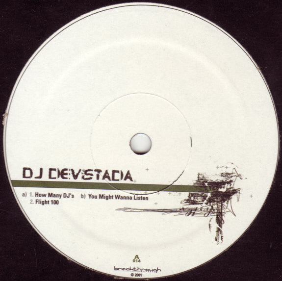 DJ Devistada : How Many DJ's (12")