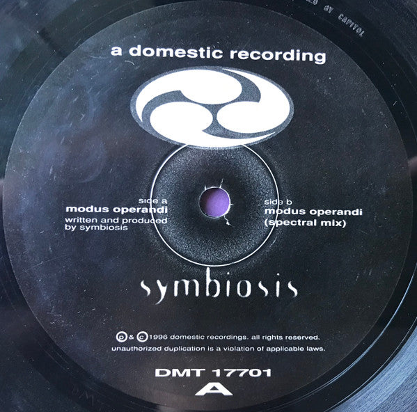 Symbiosis : Modus Operandi (12")