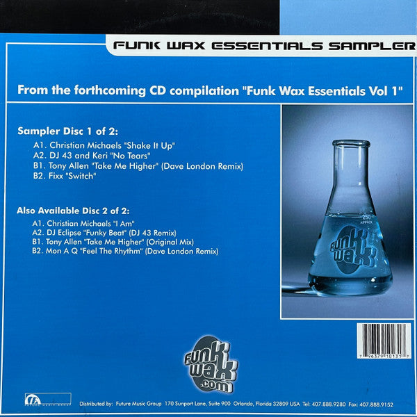 Various : Funk Wax Essentials Sampler (12", Smplr, Dis)