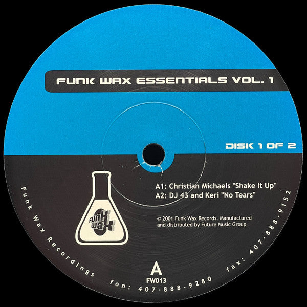 Various : Funk Wax Essentials Sampler (12", Smplr, Dis)