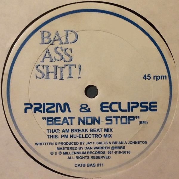 Prizm & Eclipse : Beat Non-Stop (12")