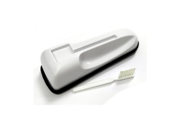 Cepillo Terciopelo Discos y agujas Vintage