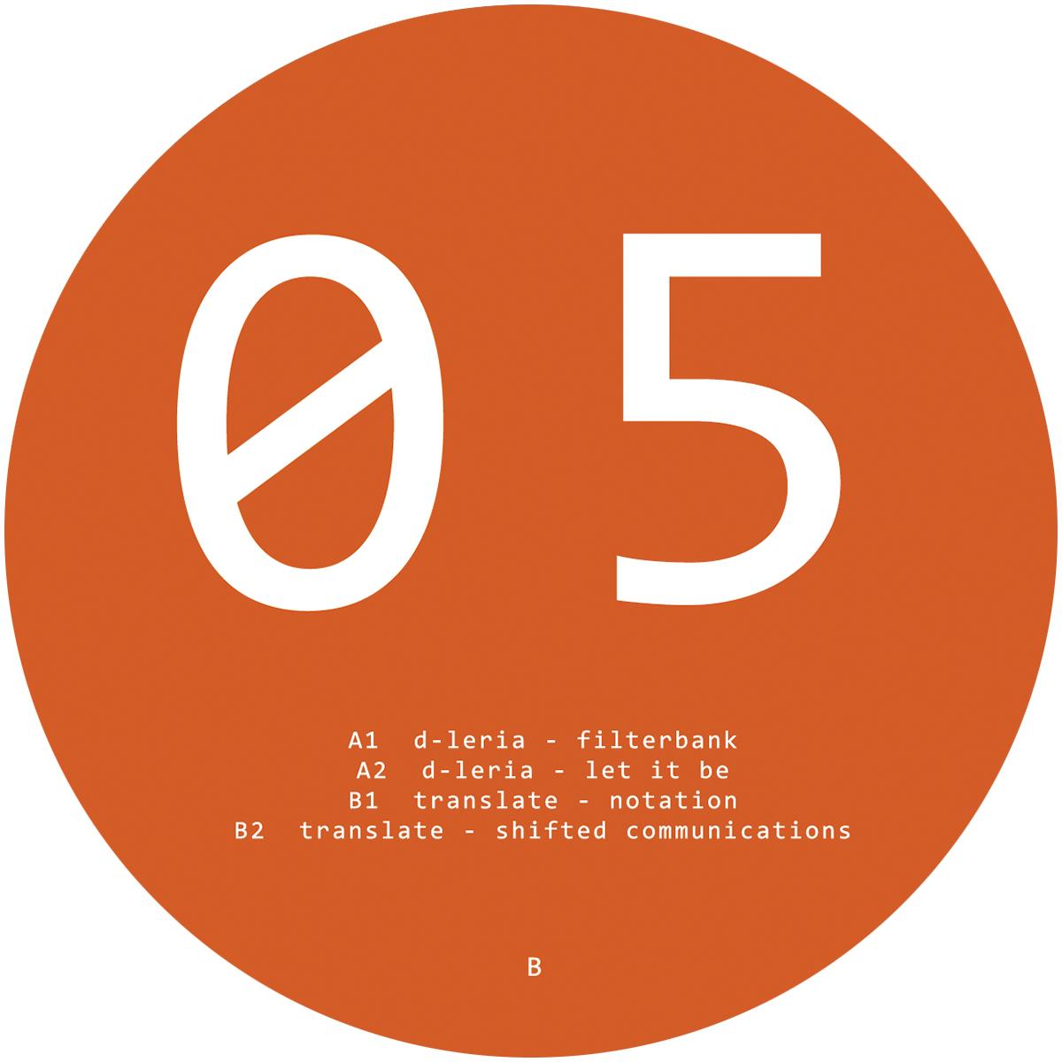 D-Leria / Translate  - AMTK+005 (12") (Mint (M))