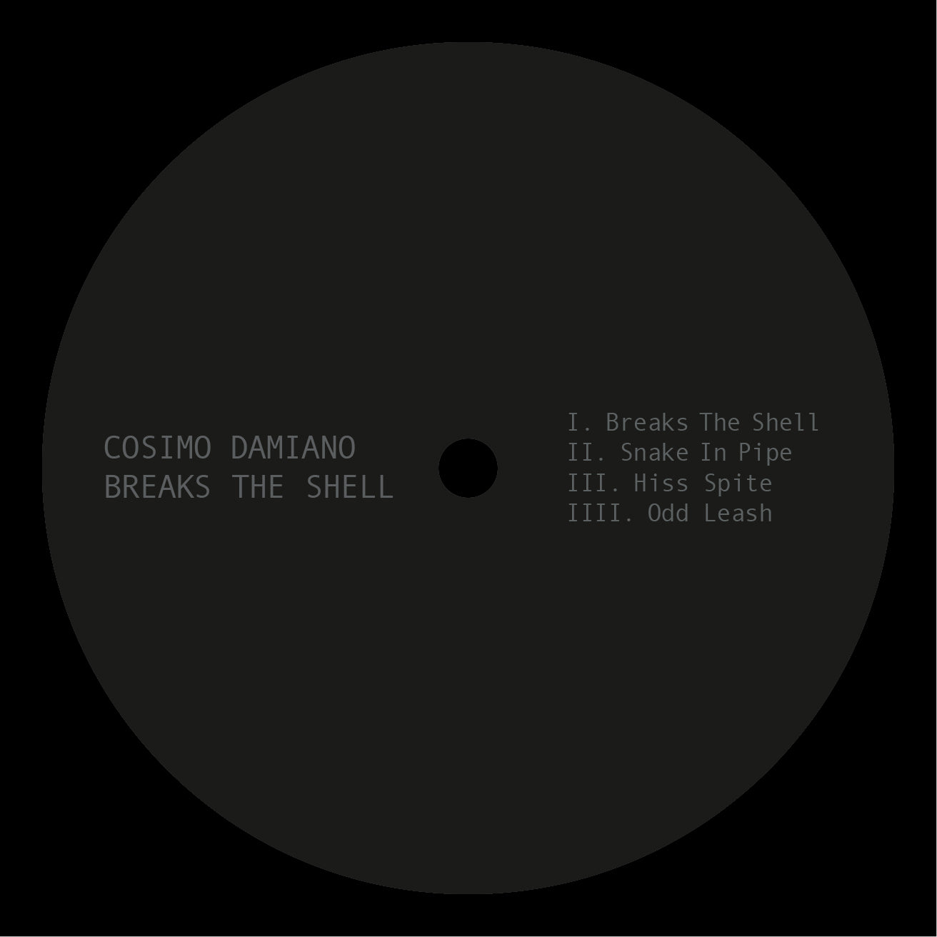 Cosimo Damiano - Breaks The Shell (12") (Mint (M))
