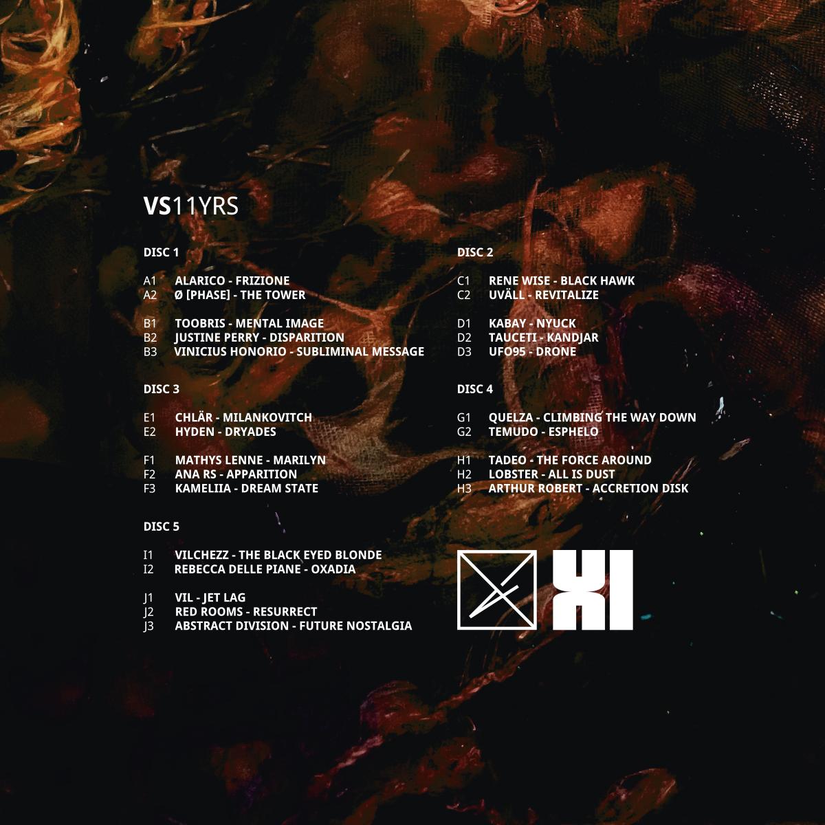 Various - Vault Sessions 11 Years - VS11YRS (5x12") (Mint (M))